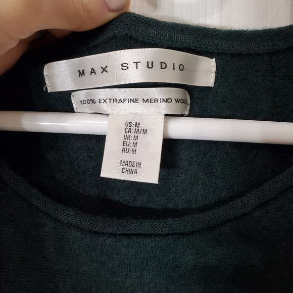 Max Studio Merino Wool Sweater - Picture 4 of 7